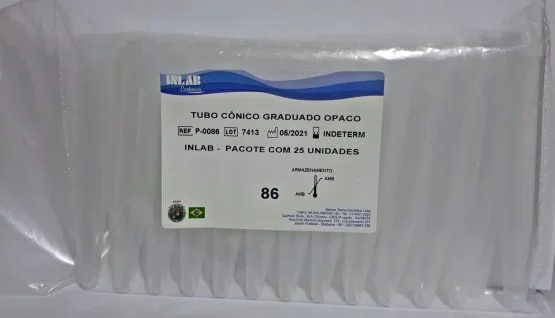 Tubo Cônico para Centrifuga Graduado Opaco - Imagem Alternativa