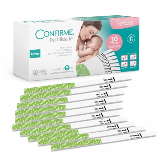 Teste de Fertilidade Feminina com 10 testes