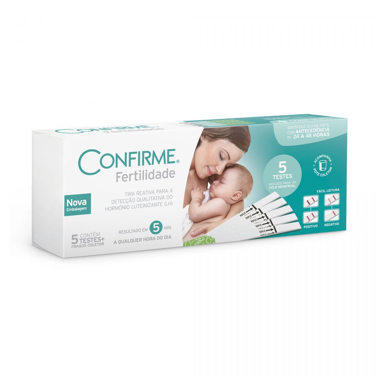 Kit com 3 Confirme Fertilidade com 5 testes - Imagem 2