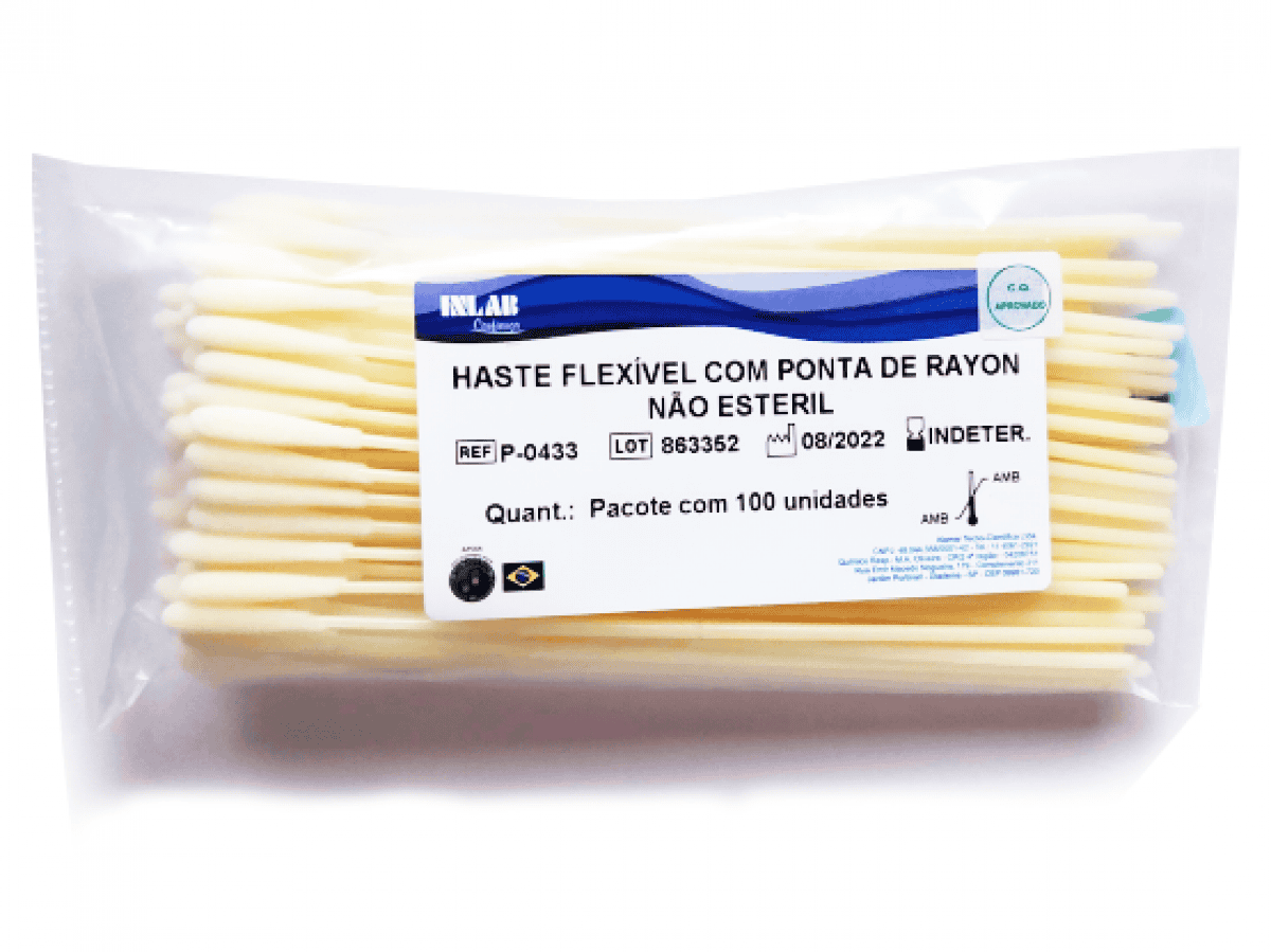 Haste Flexível Cm Ponta de Rayon