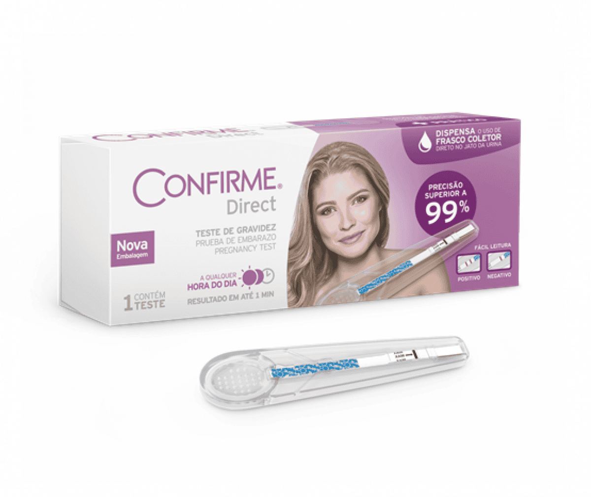 Kit Confirme Direct - Teste de Gravidez