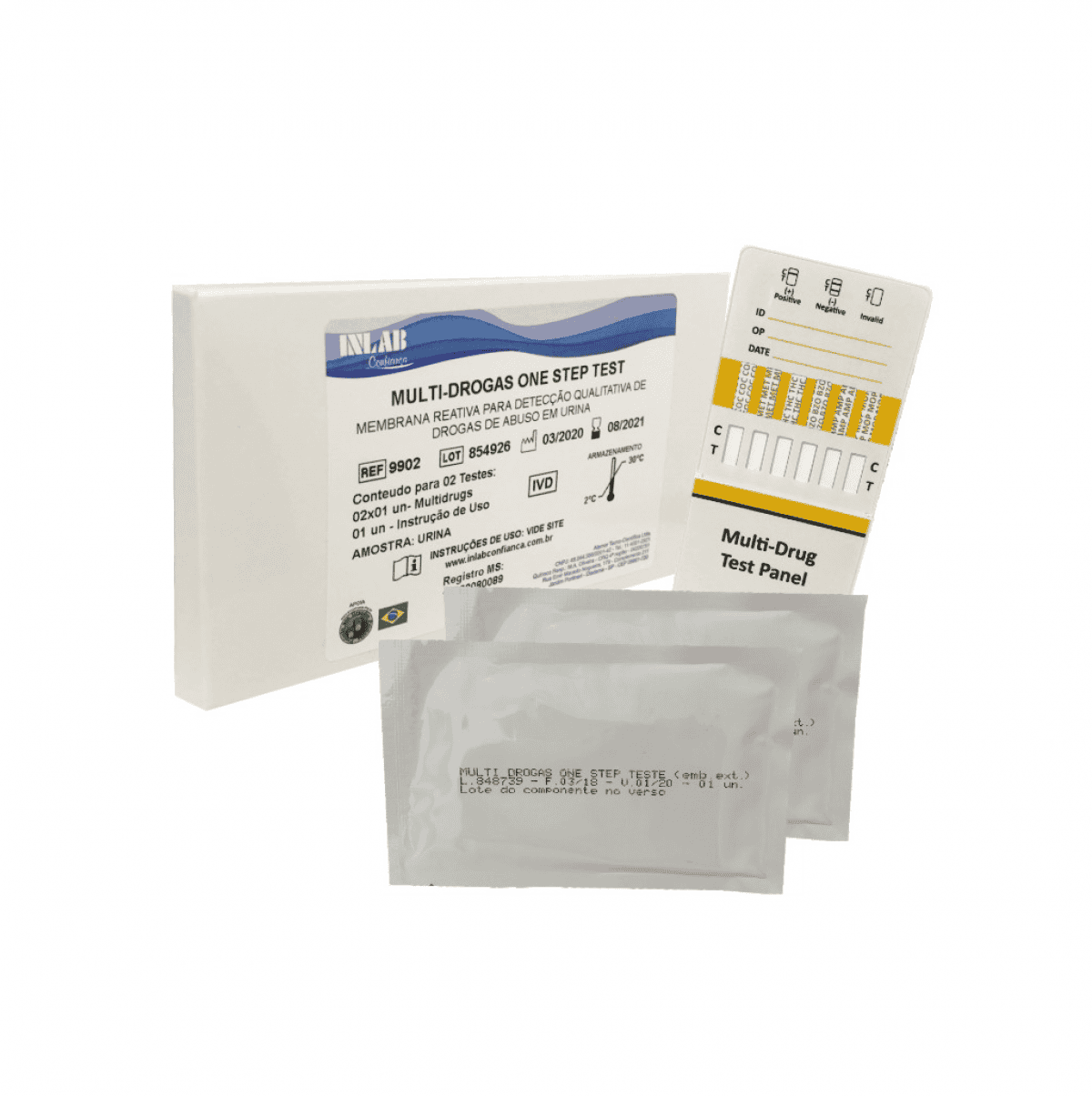 Multidrogas 6 com 2 testes